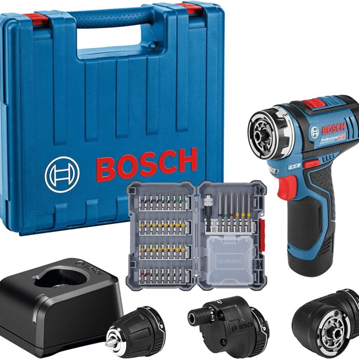 Kit completo del atornillador compacto Bosch GSR 12V-15 FC